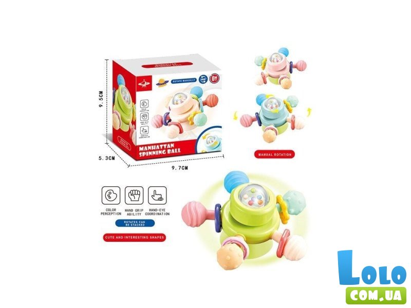 Погремушка-спинер (в ассортименте)