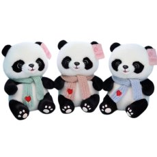Мягкая игрушка Панда, 24 см (в ассортименте)