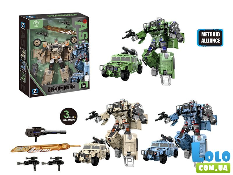 Трансформер Робот-военная машина (в ассортименте)