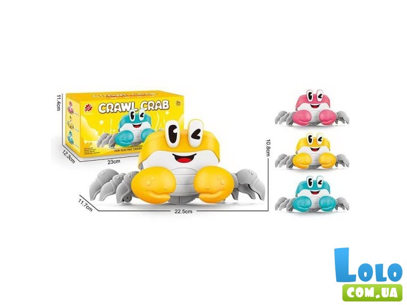 Развивающая игрушка Краб (в ассортименте)