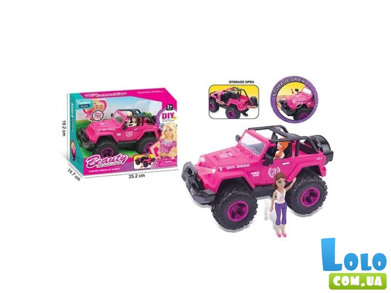 Кукла с машиной