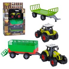 Трактор с прицепами