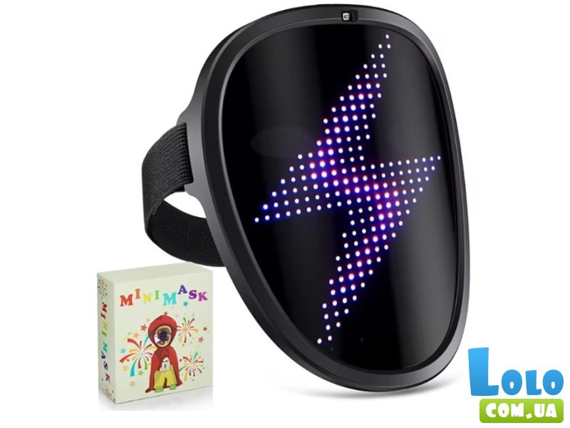 Мини-маска с LED подсветкой