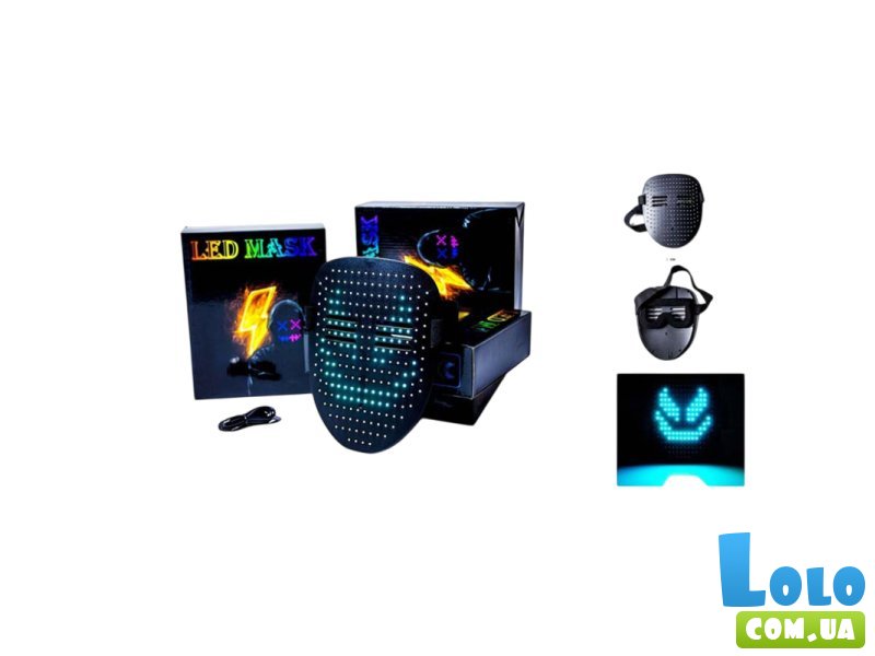 Маска с LED подсветкой