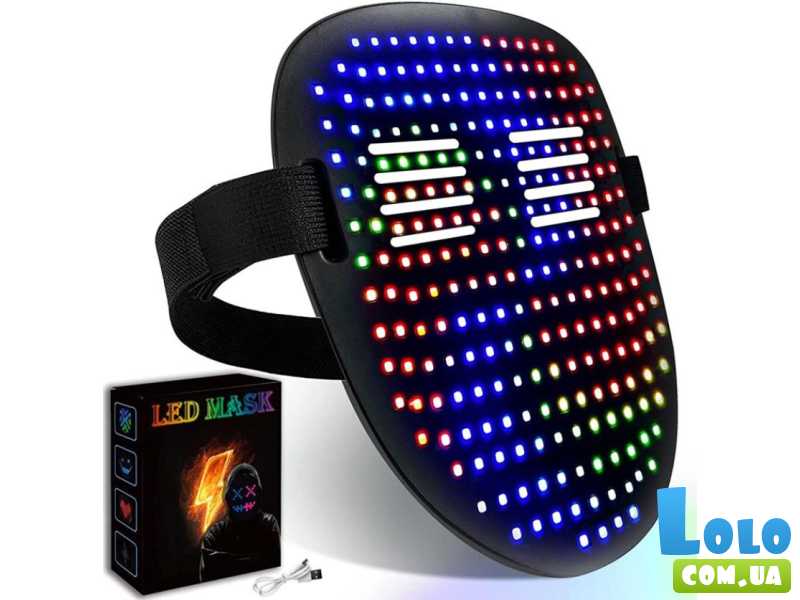 Маска с LED подсветкой