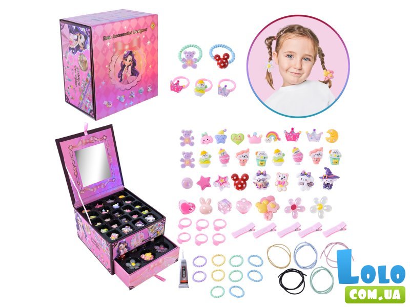 Набор для создания украшений для волос