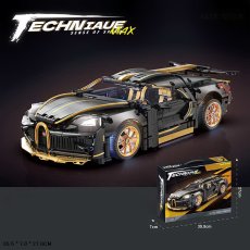 Конструктор Спортивная машина (J2020), 1368 дет.