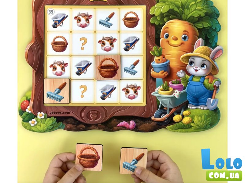 Настольная деревянная игра Судоку, Ubee