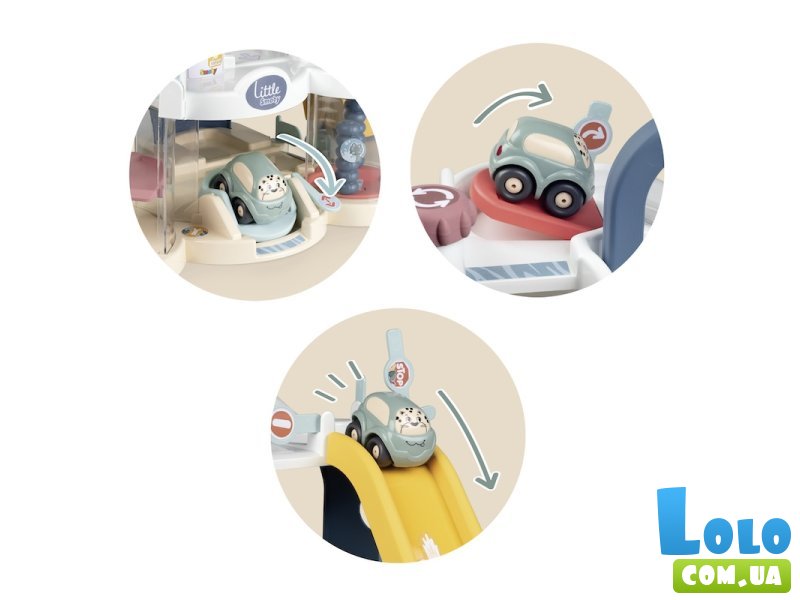 Первый гараж с машиной, Smoby