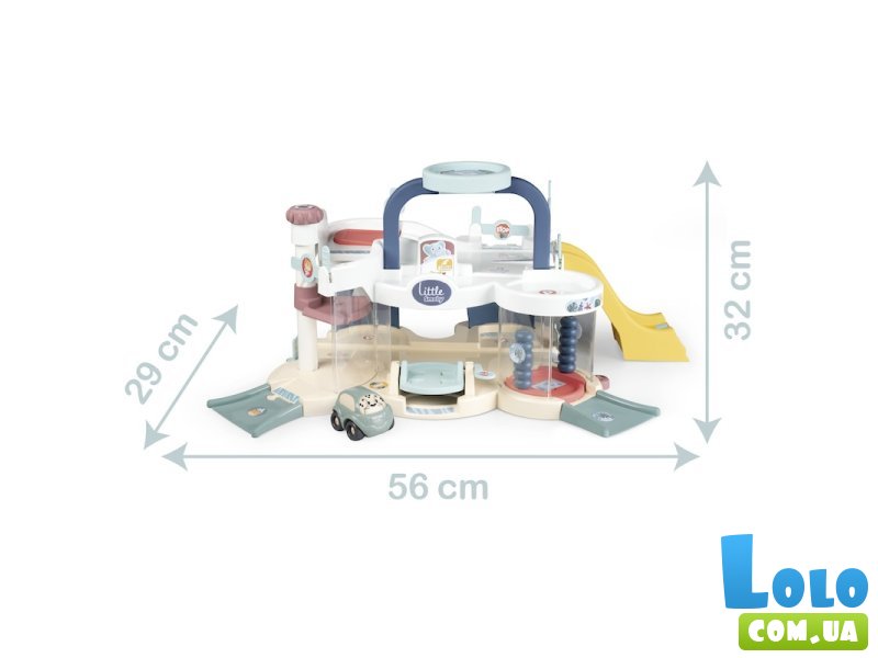Первый гараж с машиной, Smoby