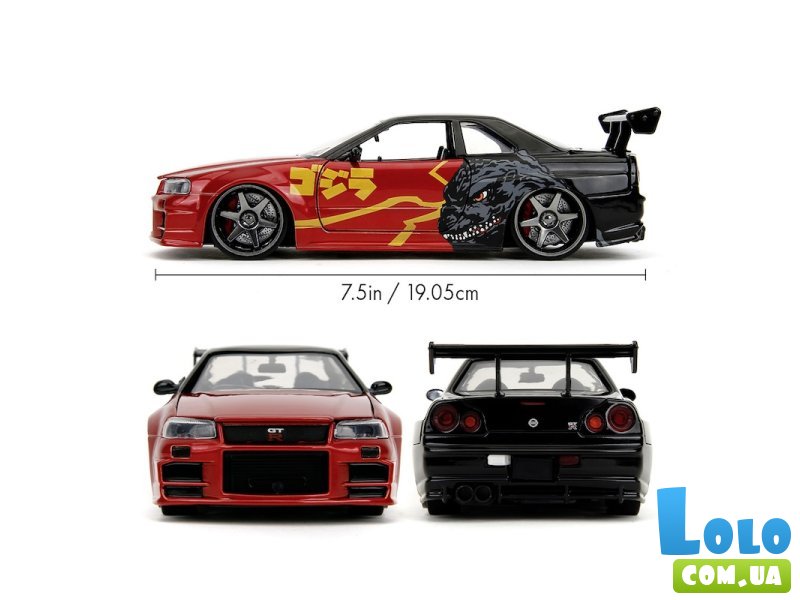 Машина металлическая Hiccaн GTR, Jada