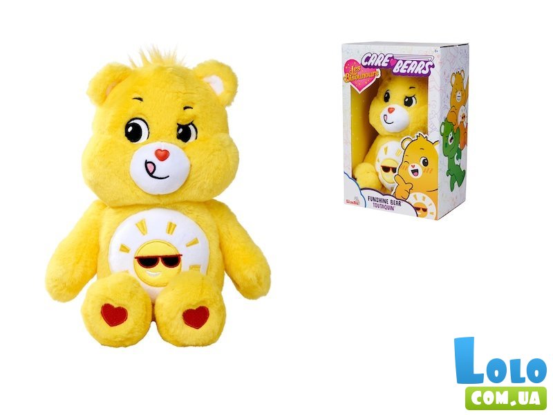 Мягкая игрушка Медведь, Simba, 35 см (желтый)