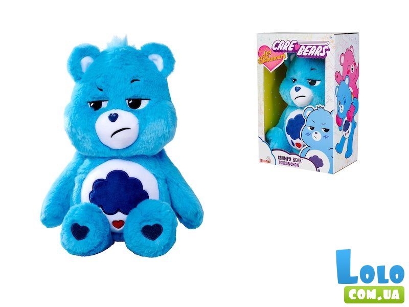 Мягкая игрушка Медведь, Simba, 35 см (синий)