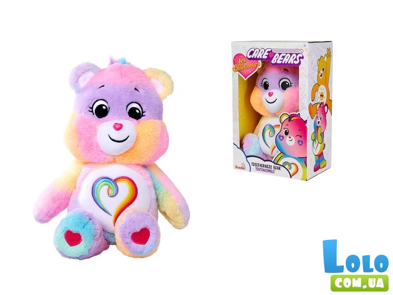 Мягкая игрушка Медведь, Simba, 35 см (радужный)