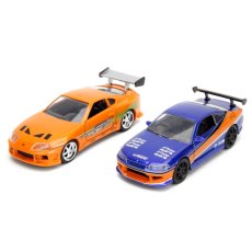 Набор металлических машин Нисан Сильвиа S15 и Toyota Супра, Jada