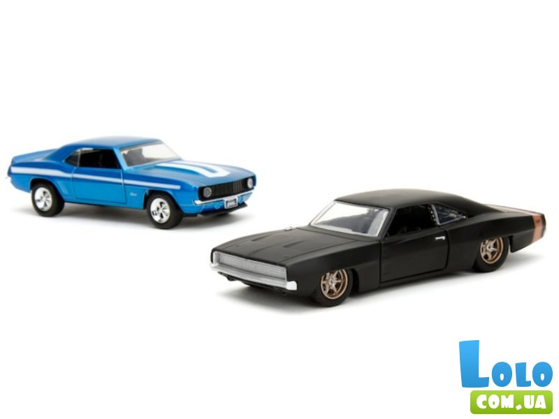 Набор металлических машин Додж Чаржер и Шевроле Камаро, Jada