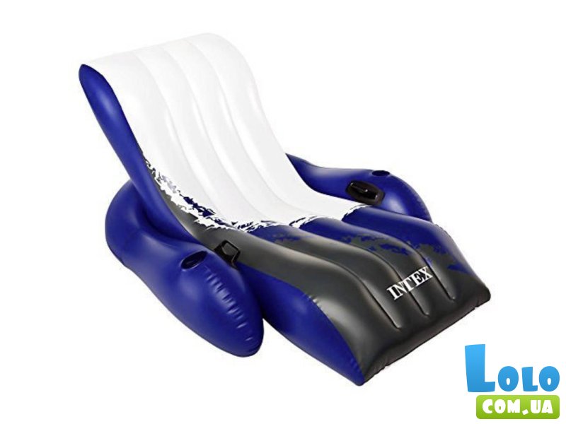 Надувное кресло с подлокотниками, Intex