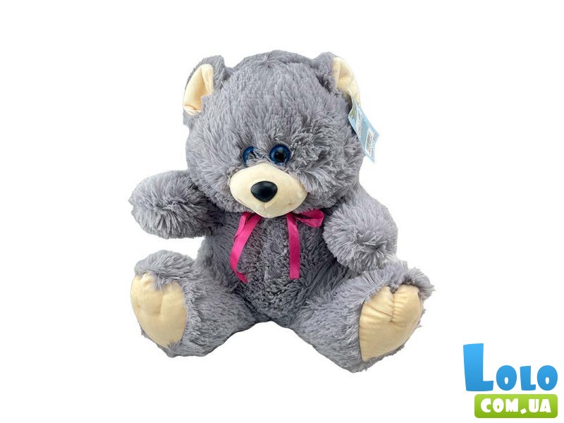 Мягкая игрушка Медведь Потап, 35 см (gray)