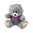 Мягкая игрушка Медведь Потап, 35 см (gray)