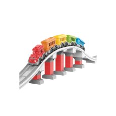 Конструктор Железная дорога, ТехноК (1300), 59 дет.