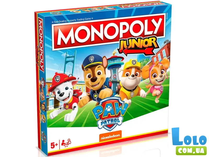 Настольная игра Paw Patrol Монополия Юниор, Winning Moves