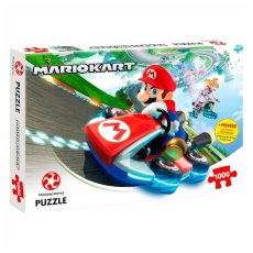 Пазл Super Mario Kart - Funracer, Winning Moves, 1000 эл.