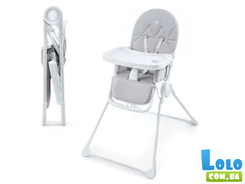 Стульчик для кормления Binci, Kinderkraft (light grey)