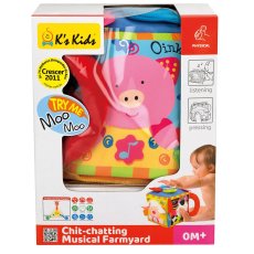 Игрушка развивающая Куб Ферма с музыкальными эффектами, K`s Kids