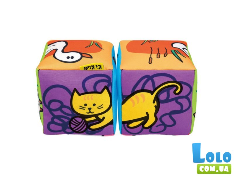 Кубики музыкальные Животные, K`s Kids