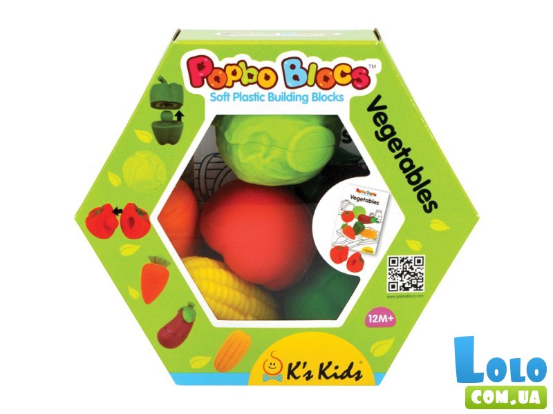 Игрушечный набор Овощи (блоки), K`s Kids