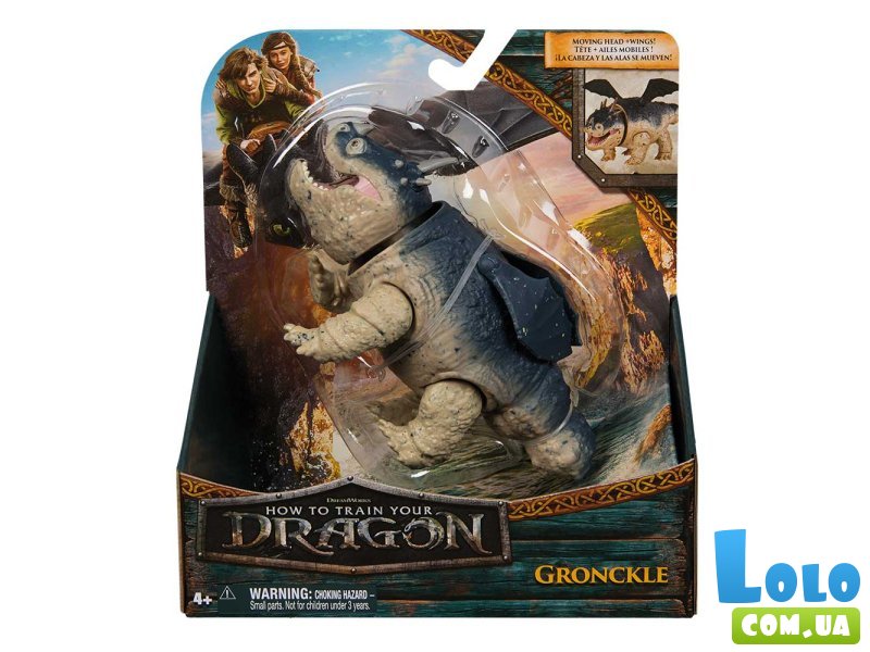 Фигурка дракона Громила Гронкла с механической функцией, Spin Master