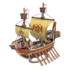 Конструктор механический Корабль Лев Летающий по волнам, Mr.Playwood (000033852), 177 дет.