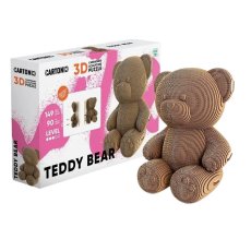 Картонный 3D пазл Мишка, Cartonic, 61 эл.