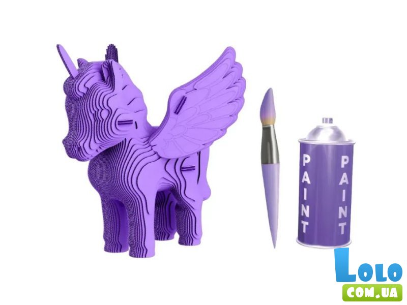 Картонный 3D пазл Пегас, Cartonic, 61 эл.