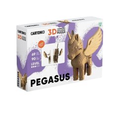 Картонный 3D пазл Пегас, Cartonic, 61 эл.