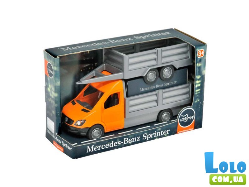 Машина Mercedes-Benz Sprinter бортовой с прицепом, Tigres