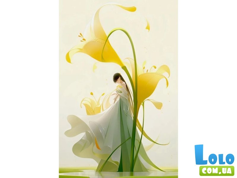 Алмазная мозаика Танец с природой, Strateg (30х40 см)