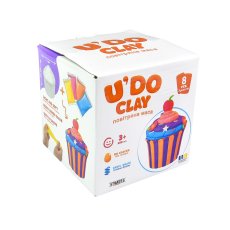 Набор для творчества Лепка. Кекс U'DO Clay, Strateg