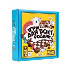 Набор настольных игр Игры для всей семьи, Strateg (укр.)