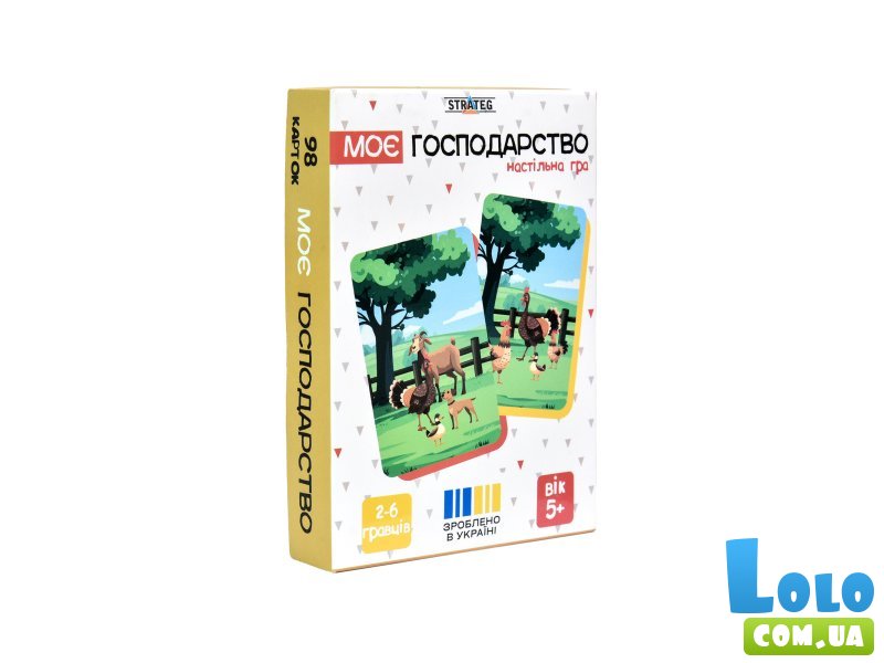 Настольная игра Мое хозяйство, Strateg (укр.)