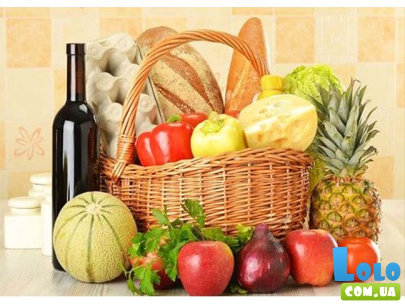 Алмазная мозаика Осеннее богатство, Strateg (30х40 см)