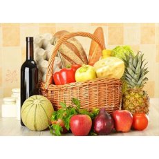 Алмазная мозаика Осеннее богатство, Strateg (30х40 см)