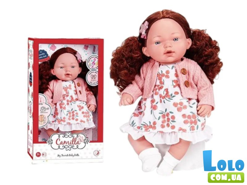 Кукла мягкотелая Камилла