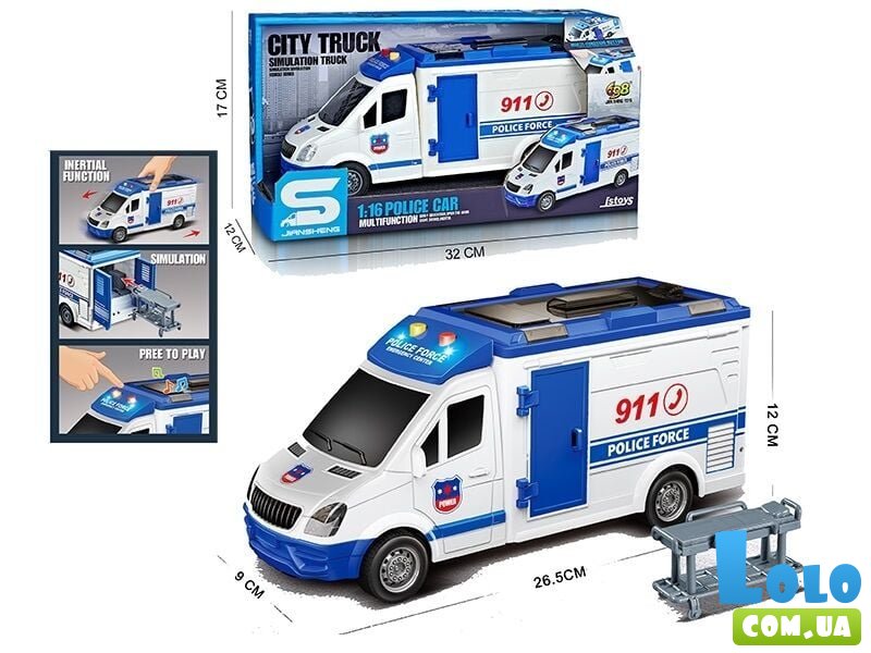 Машина инерционная Полиция