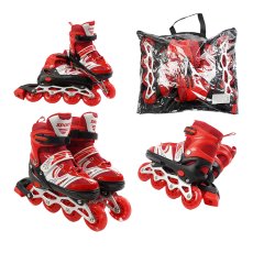 Детские ролики Best Roller, M (34-38), красные