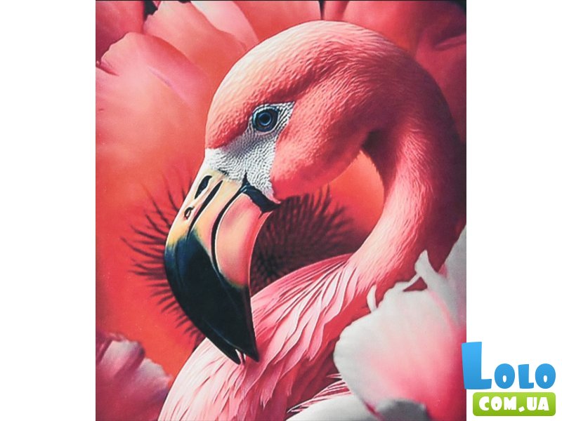 Алмазная мозаика Розовое творение природы, Strateg (40х50 см)