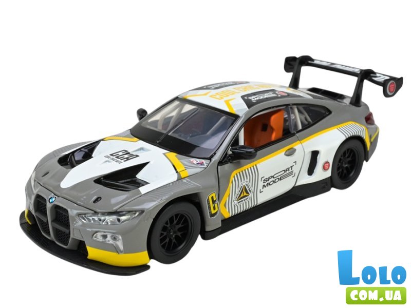 Машина металлическая BMW M4 GT3, Автопром