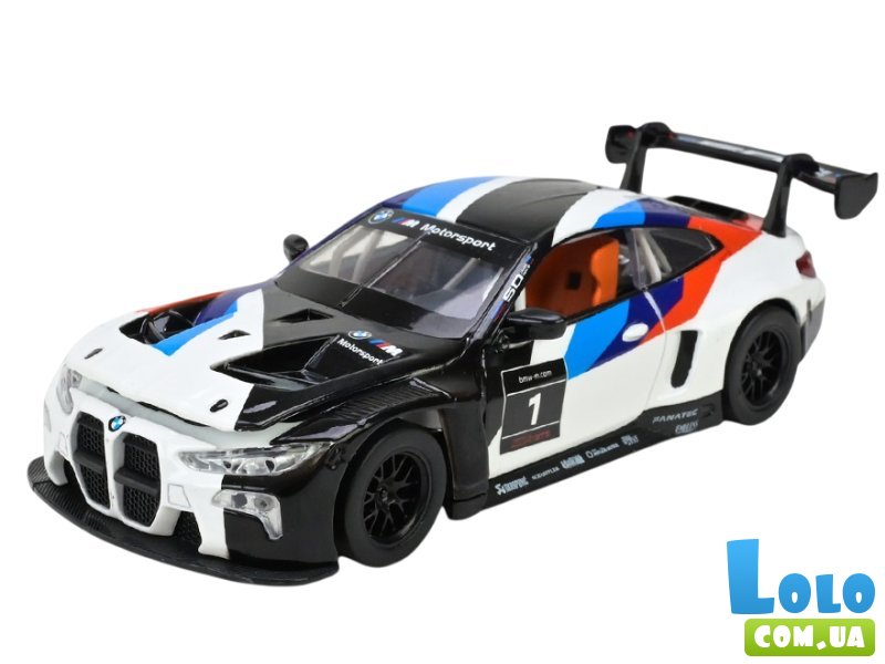 Машина металлическая BMW M4 GT3, Автопром