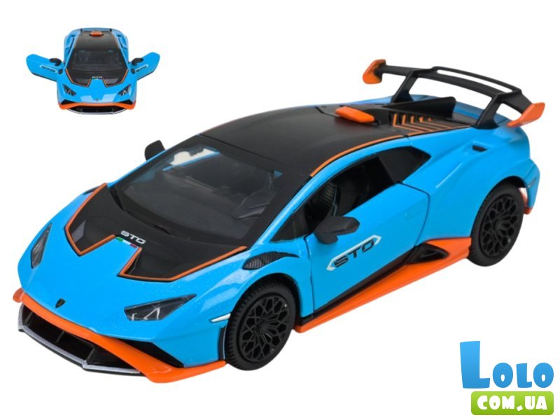 Машина металлическая Lamborghini STO, Автопром