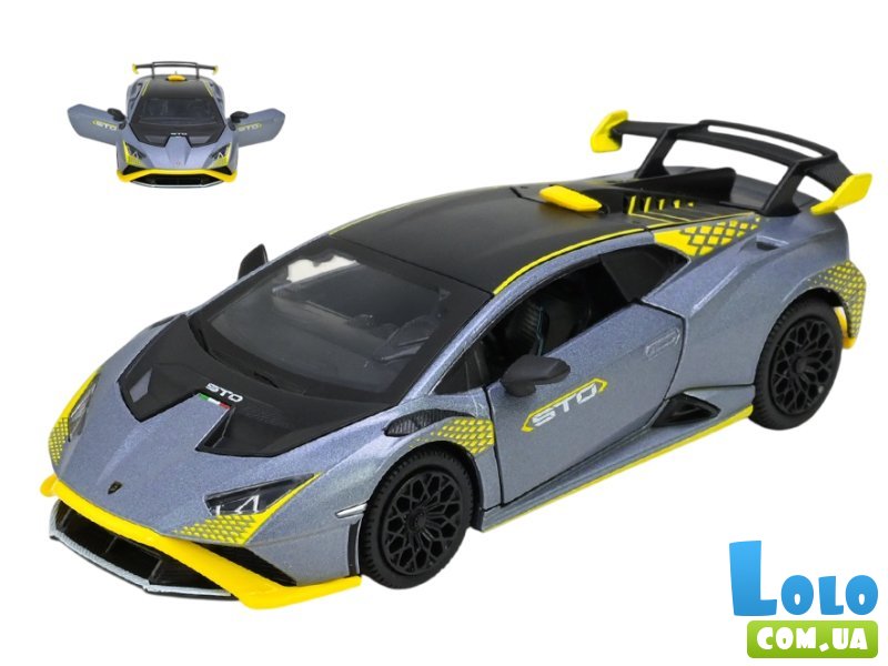 Машина металлическая Lamborghini STO, Автопром